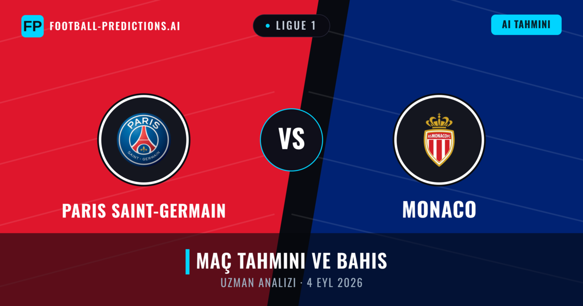 Paris Saint-Germain - Monaco — maç tahmini ve önizleme