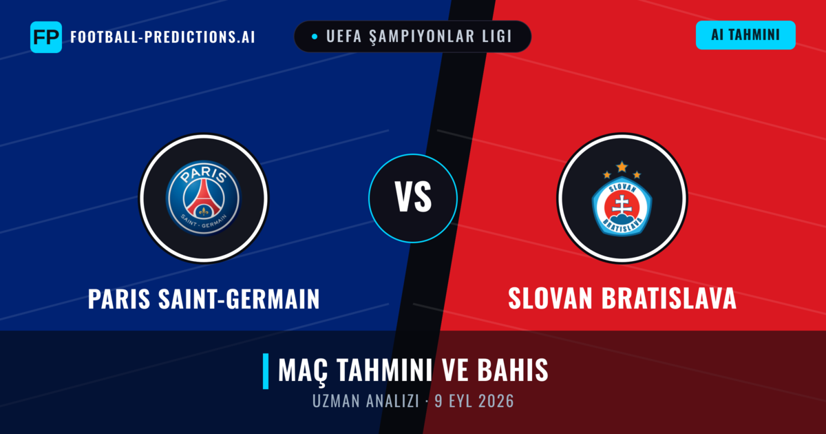 Paris Saint-Germain - Slovan Bratislava — maç tahmini ve önizleme