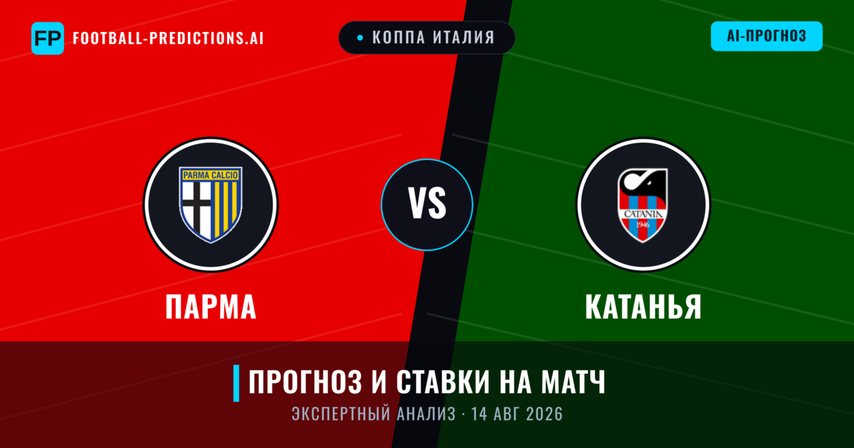 Парма – Катанья — прогноз и превью матча