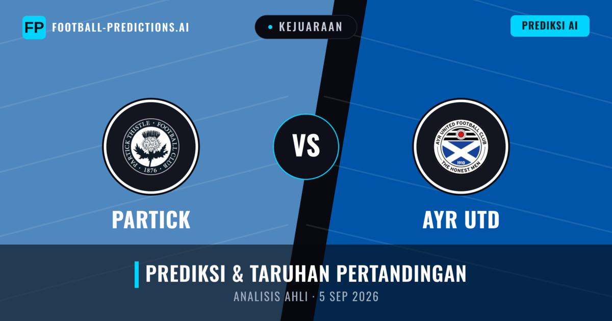 Partick Thistle vs Ayr Utd — prediksi dan pratinjau pertandingan