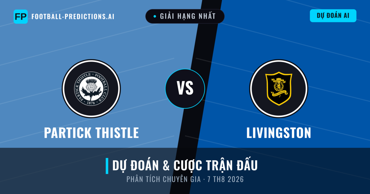 Partick Thistle vs Livingston — dự đoán và xem trước trận đấu