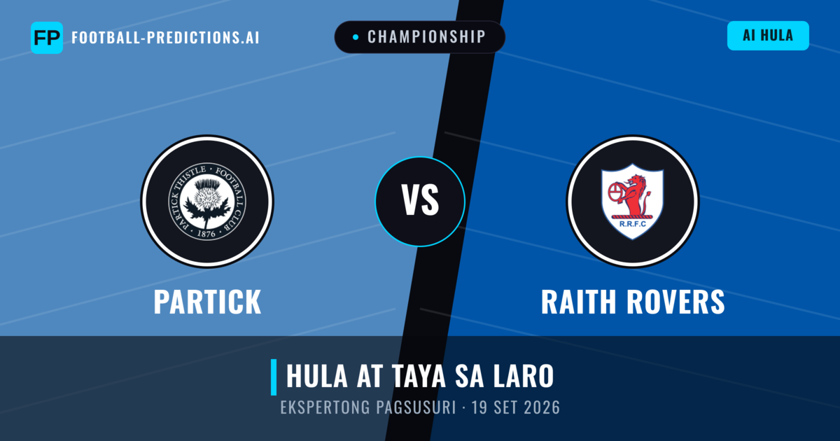 Partick vs Raith Rovers — hula at preview ng laban