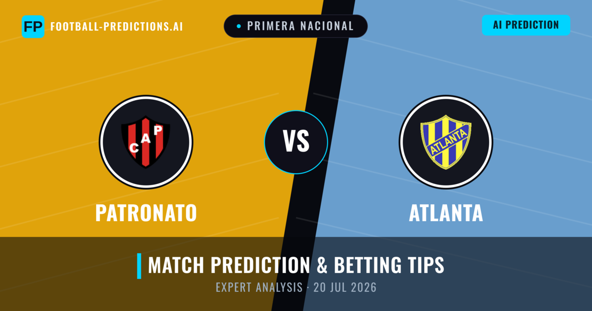 Patronato vs Atlanta — match prediction & preview
