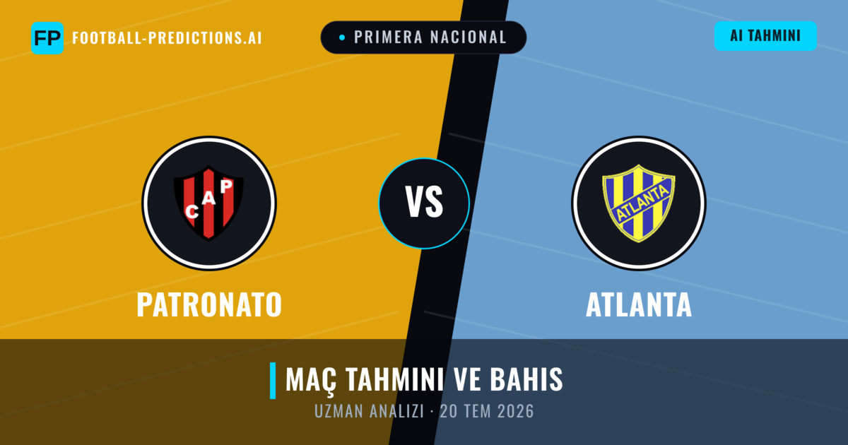 Patronato - Atlanta — maç tahmini ve önizleme