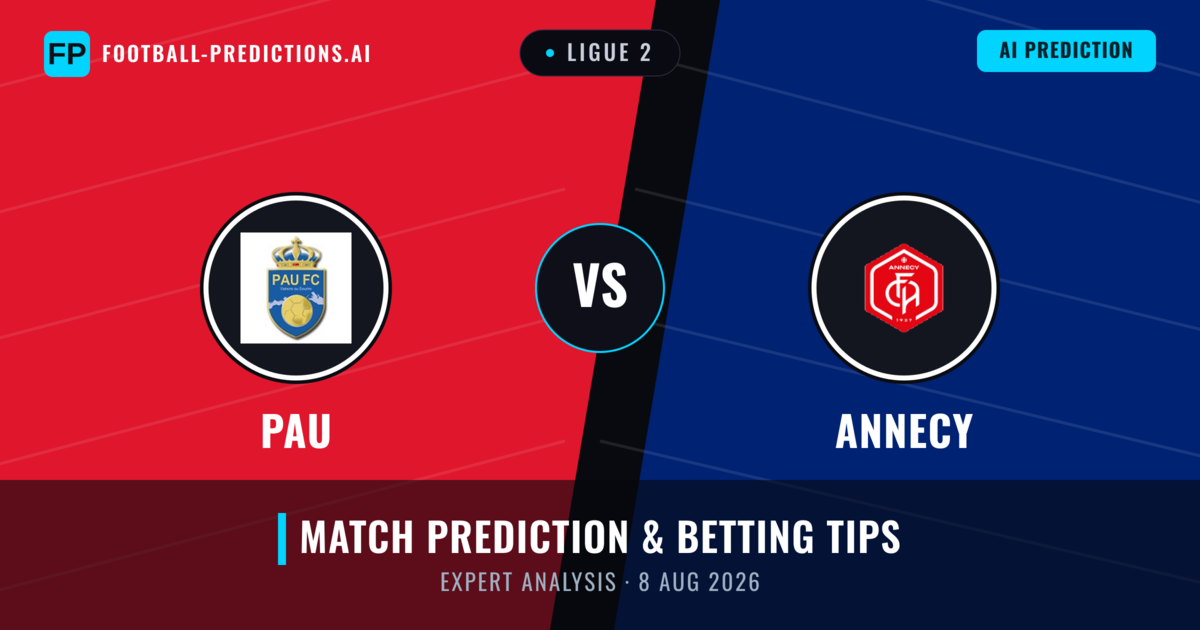 PAU vs Annecy — match prediction & preview