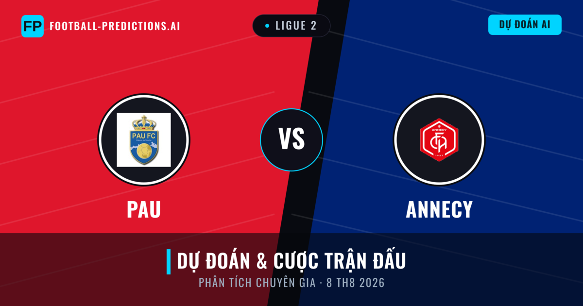 PAU vs Annecy — dự đoán và xem trước trận đấu