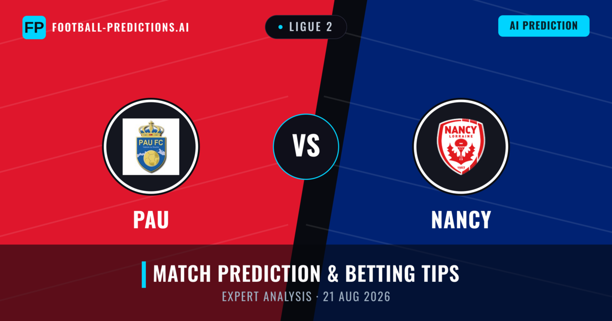 PAU vs Nancy — match prediction & preview