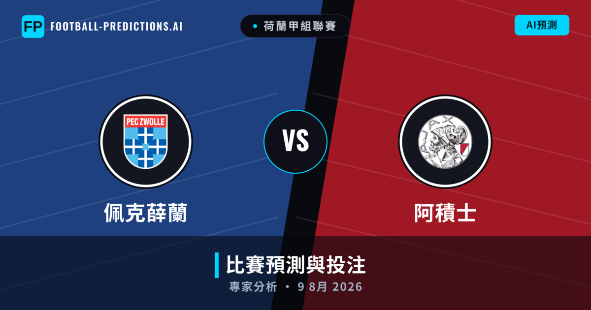 佩克薛蘭 vs 阿積士 — 比赛预测和前瞻