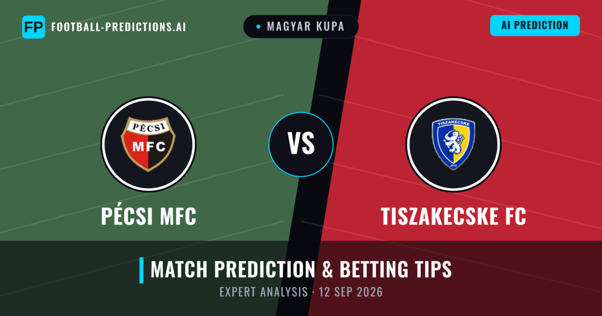 Pécsi MFC vs Tiszakecske FC — match prediction & preview