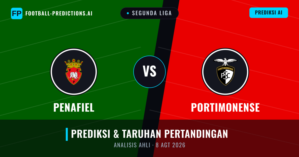Penafiel vs Portimonense — prediksi dan pratinjau pertandingan