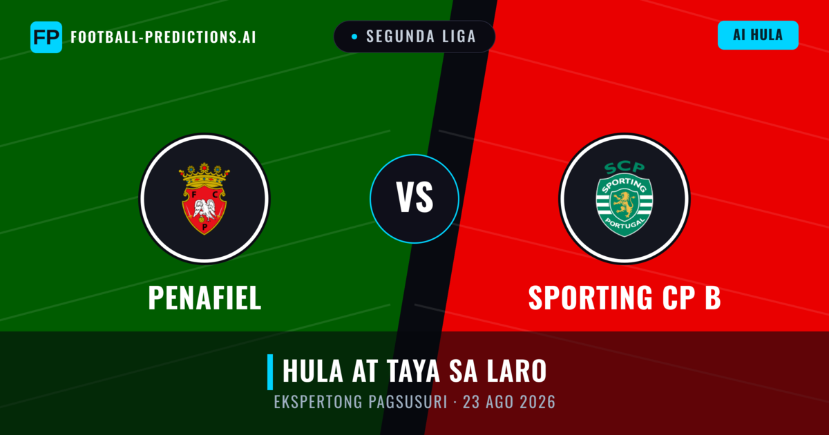 Penafiel vs Sporting CP B — hula at preview ng laban