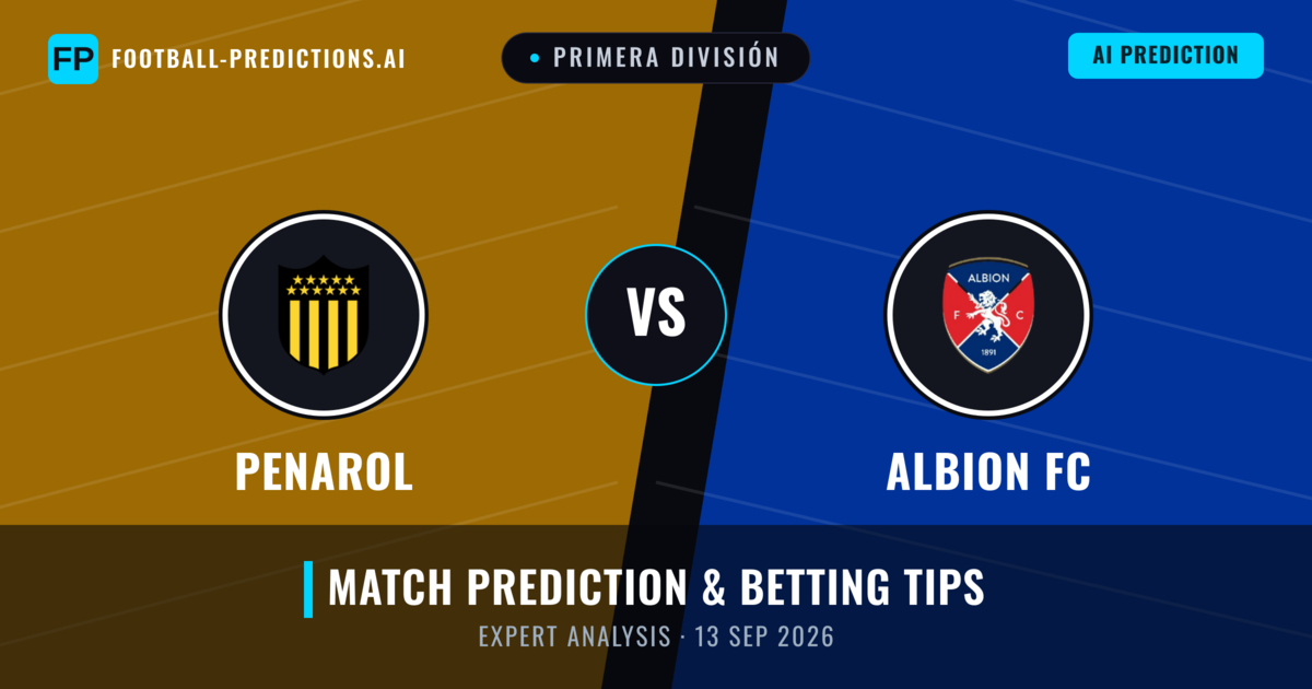 Penarol vs Albion FC — match prediction & preview