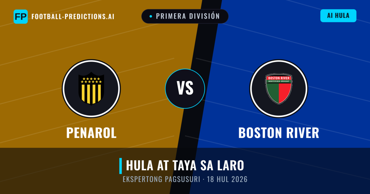 Penarol vs Boston River — hula at preview ng laban