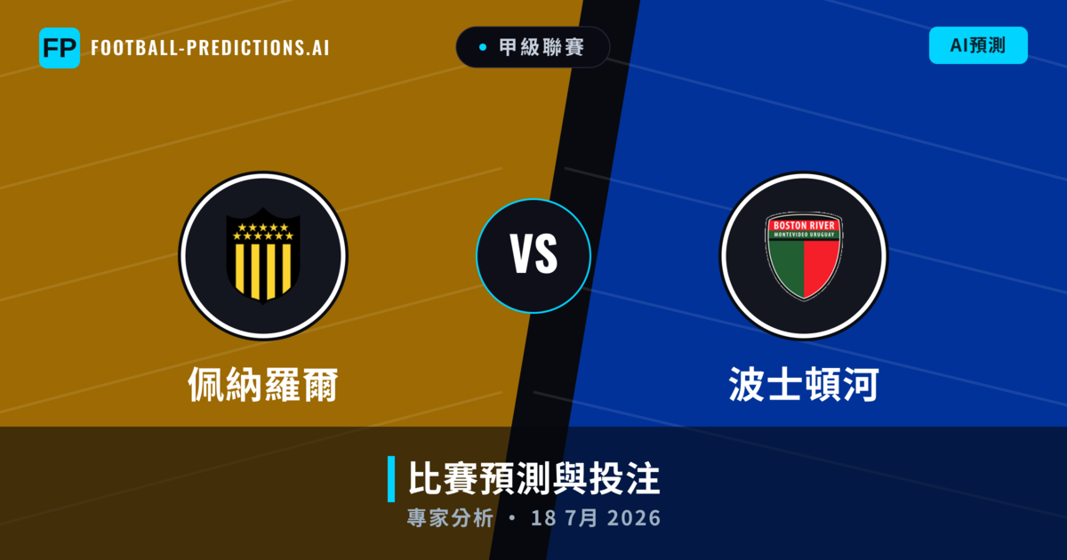 佩納羅爾 vs 波士頓河 — 比赛预测和前瞻