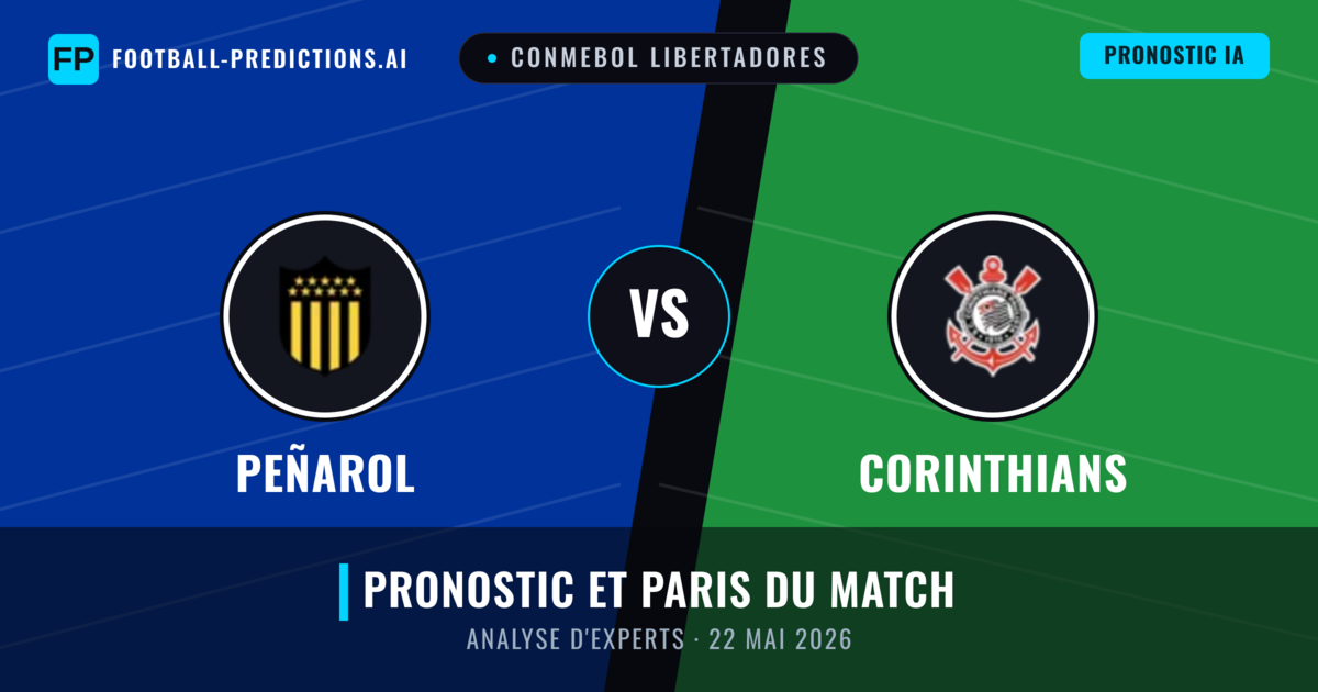 Peñarol vs Corinthians — pronostic et avant-match
