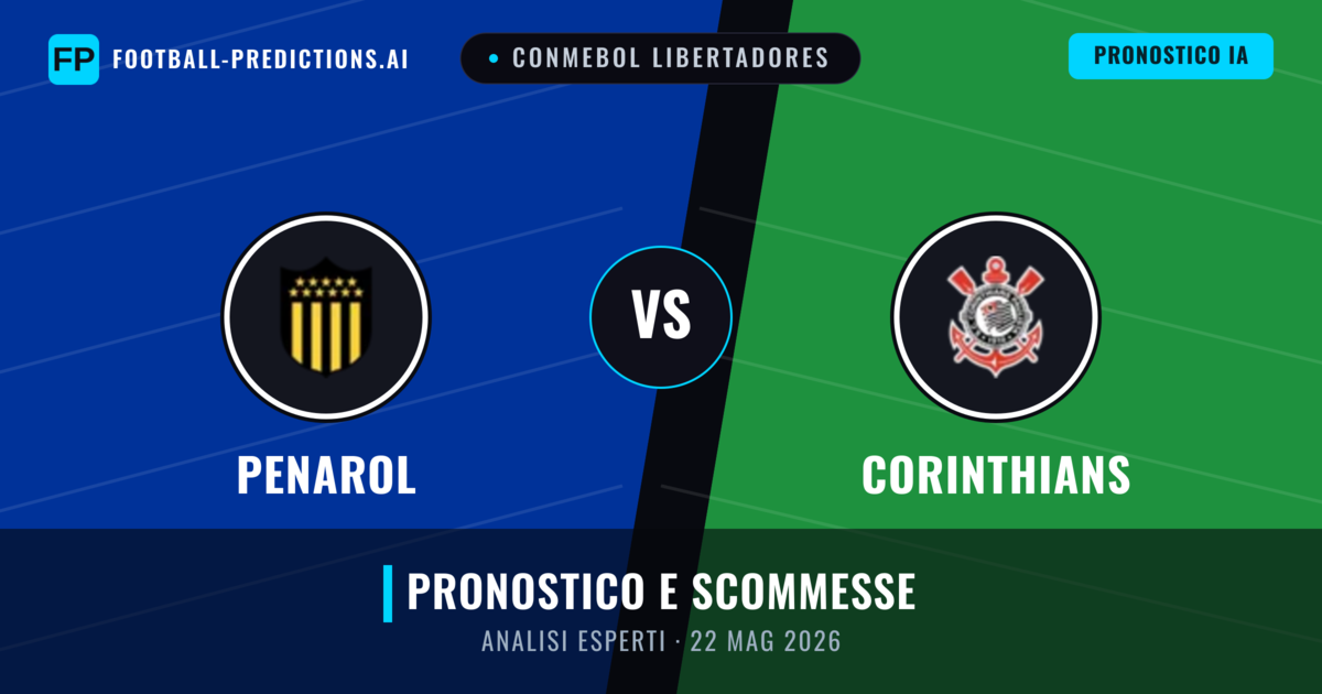 Penarol vs Corinthians — pronostico e anteprima del match