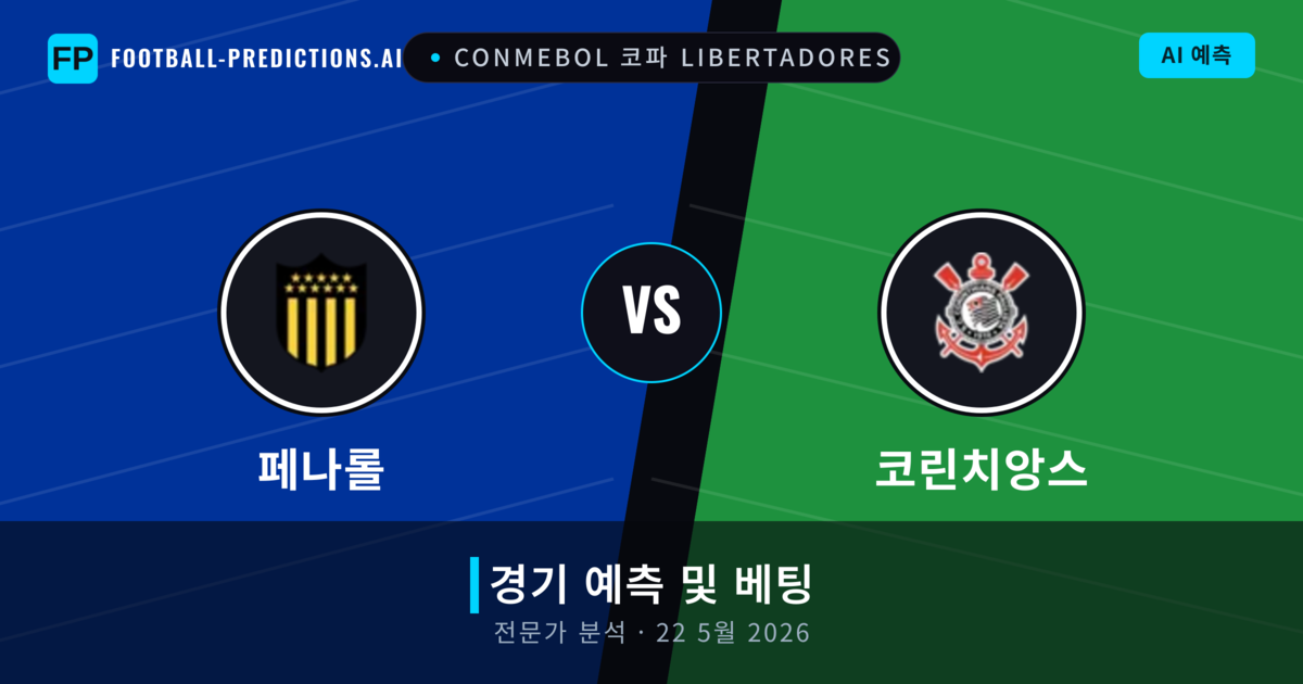 페나롤 대 코린치앙스 — 경기 예측 및 프리뷰