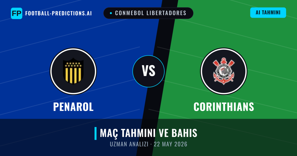 Penarol - Corinthians — maç tahmini ve önizleme