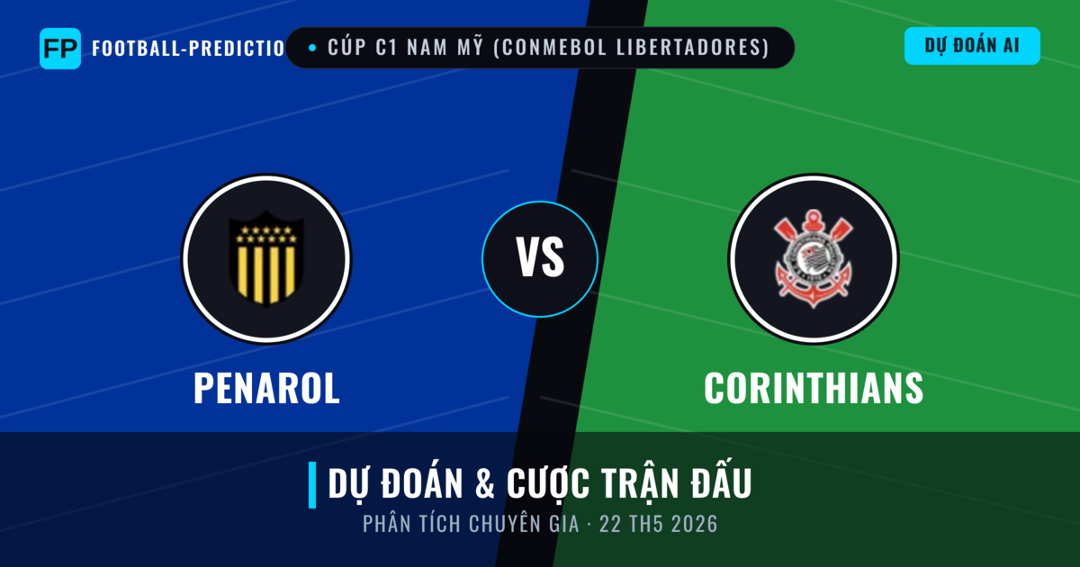 Penarol vs Corinthians — dự đoán và xem trước trận đấu