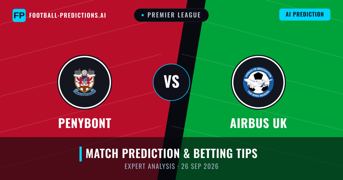 Penybont vs Airbus UK — match prediction & preview