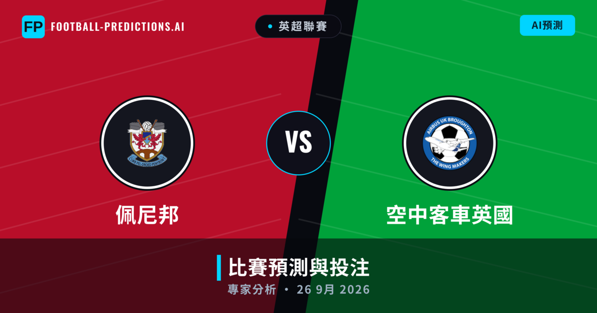 佩尼邦 vs 空中客車英國 — 比赛预测和前瞻