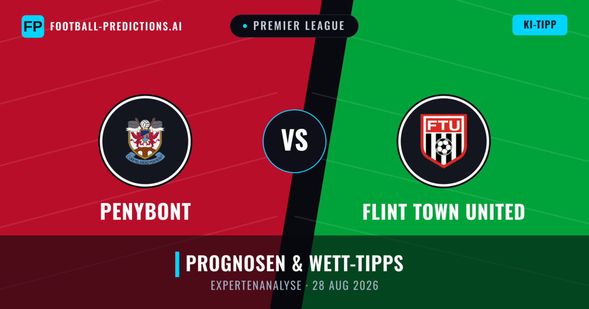 Penybont vs Flint Town United — Prognose und Spielvorschau