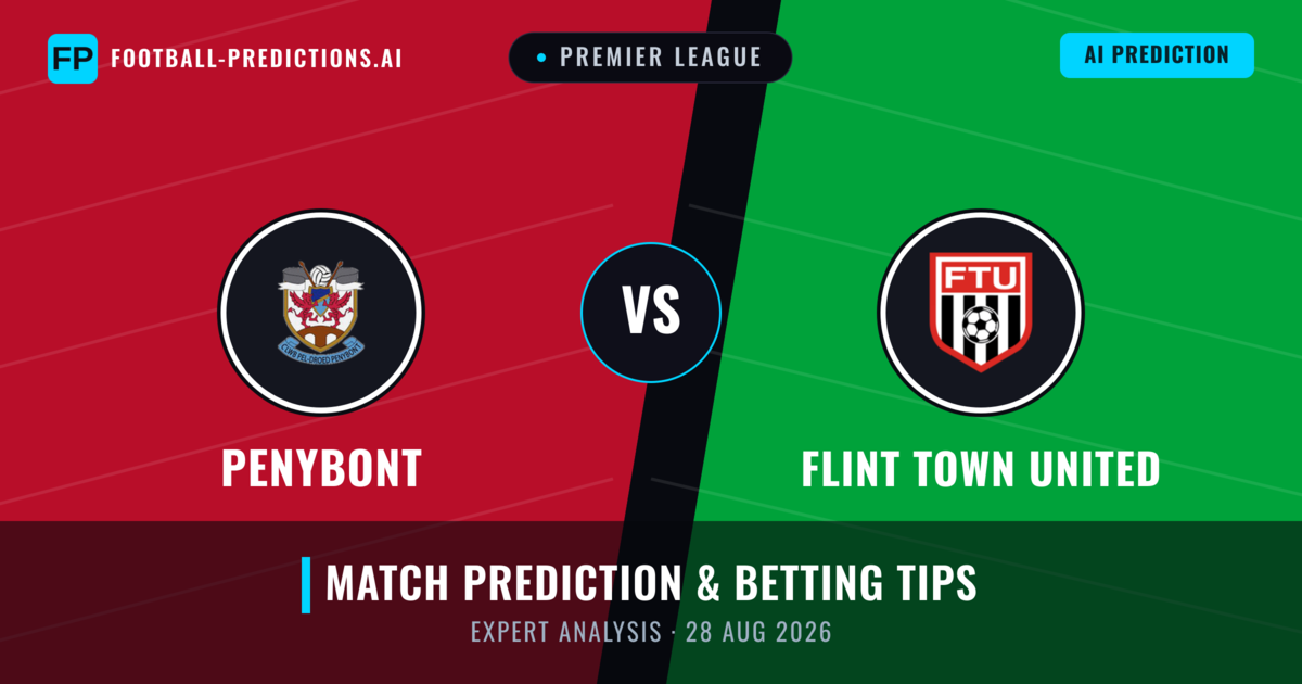 Penybont vs Flint Town United — match prediction & preview