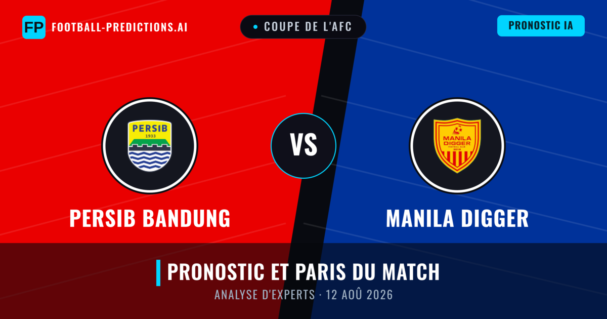 Persib Bandung vs Manila Digger — pronostic et avant-match