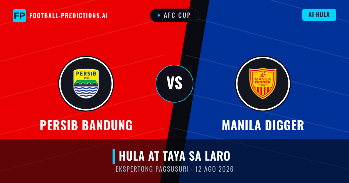 Persib Bandung vs Manila Digger — hula at preview ng laban