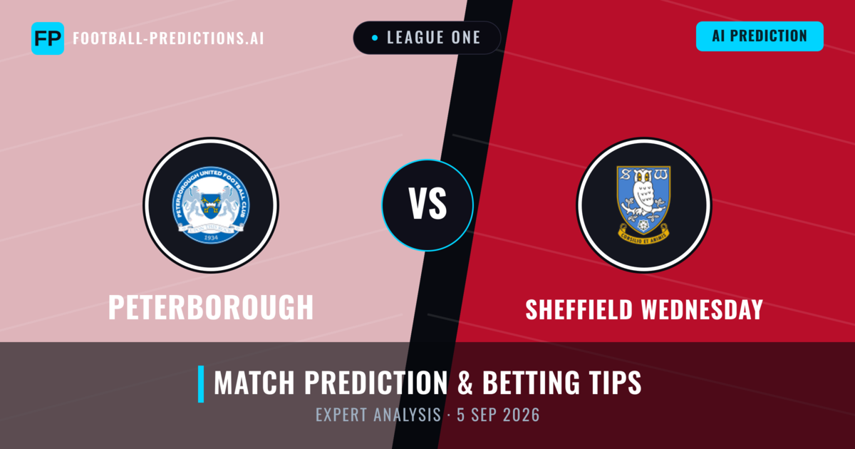 Peterborough vs Sheffield Wednesday — match prediction & preview
