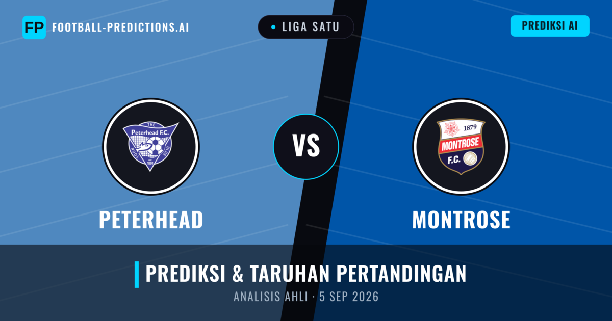 Peterhead vs Montrose — prediksi dan pratinjau pertandingan