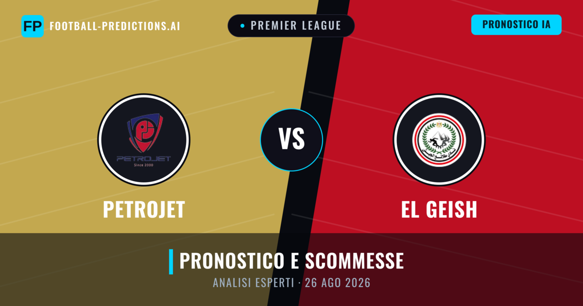 Petrojet vs El Geish — pronostico e anteprima del match