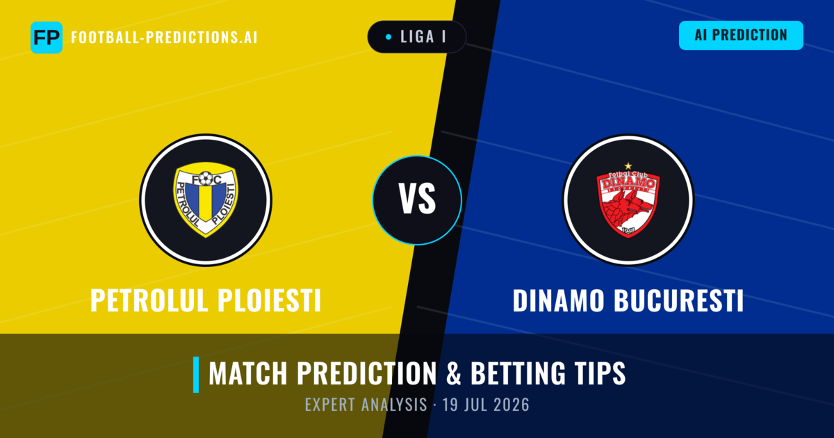 Petrolul Ploiesti vs Dinamo Bucuresti — match prediction & preview