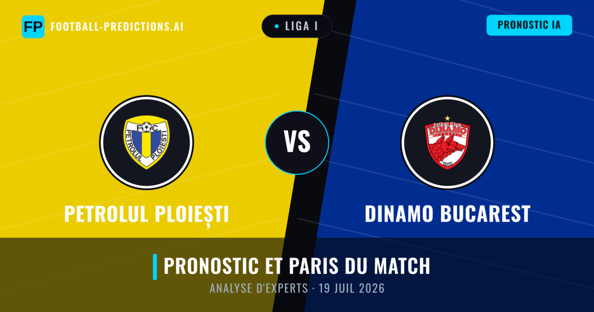 Petrolul Ploiești vs Dinamo Bucarest — pronostic et avant-match