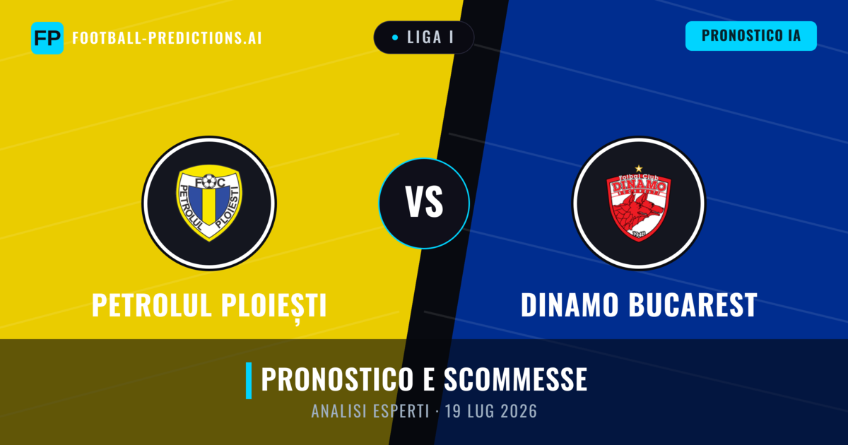 Petrolul Ploiești vs Dinamo Bucarest — pronostico e anteprima del match