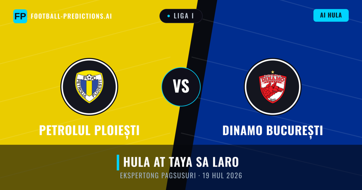 Petrolul Ploiești vs Dinamo București — hula at preview ng laban
