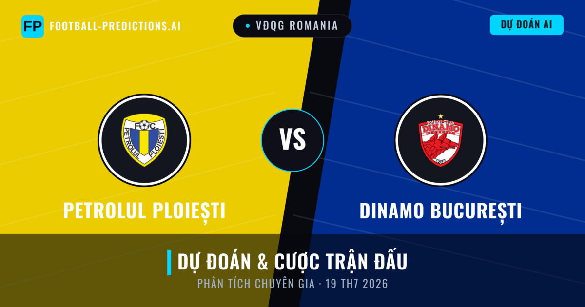Petrolul Ploiești vs Dinamo București — dự đoán và xem trước trận đấu