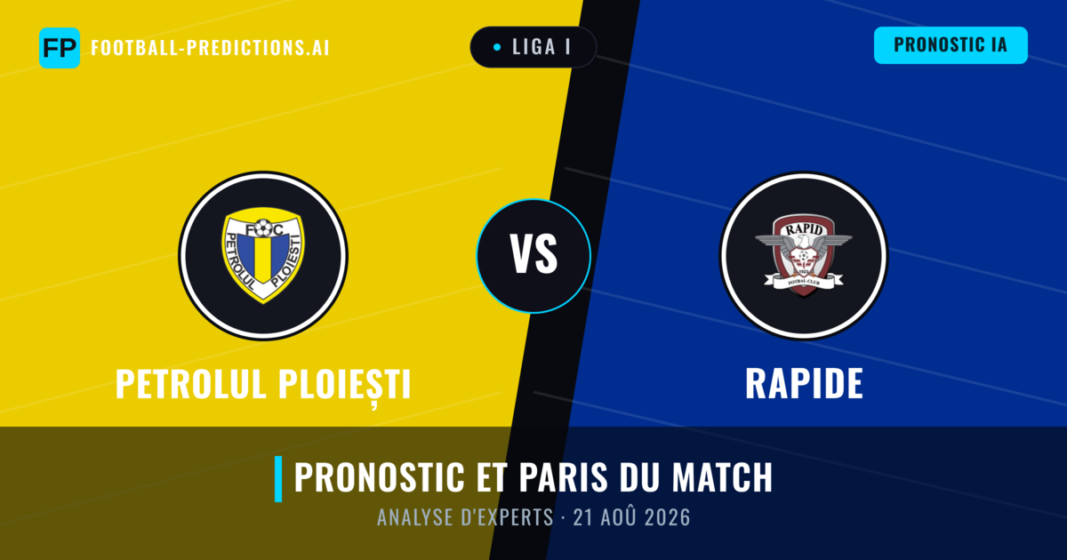 Petrolul Ploiești vs Rapide — pronostic et avant-match