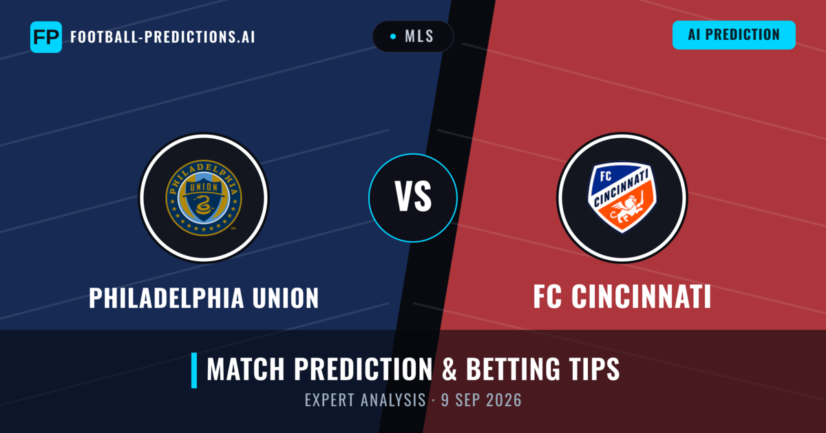 Philadelphia Union vs FC Cincinnati — match prediction & preview