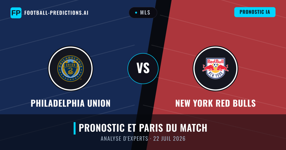 Philadelphia Union vs New York Red Bulls — pronostic et avant-match