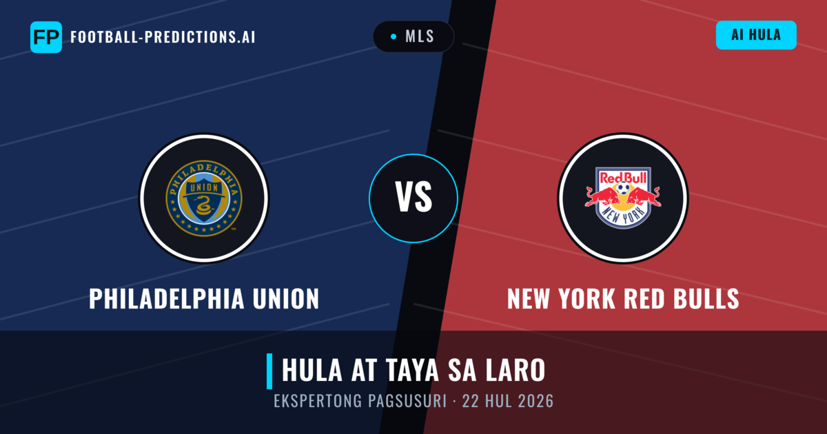 Philadelphia Union vs New York Red Bulls — hula at preview ng laban