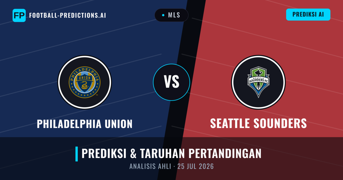 Philadelphia Union vs Seattle Sounders — prediksi dan pratinjau pertandingan
