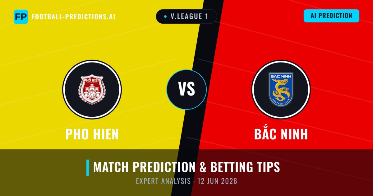 Pho Hien vs Bắc Ninh — match prediction & preview