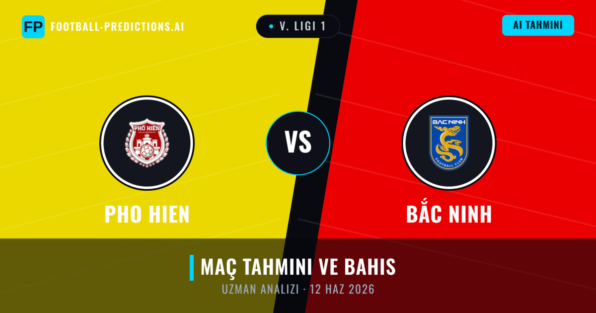 Pho Hien - Bắc Ninh — maç tahmini ve önizleme