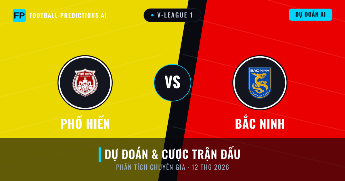 Phố Hiến vs Bắc Ninh — dự đoán và xem trước trận đấu