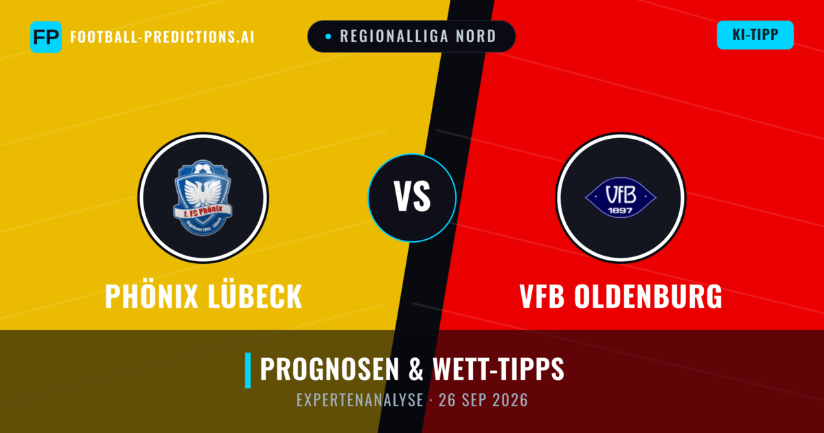 Phönix Lübeck vs VfB Oldenburg — Prognose und Spielvorschau