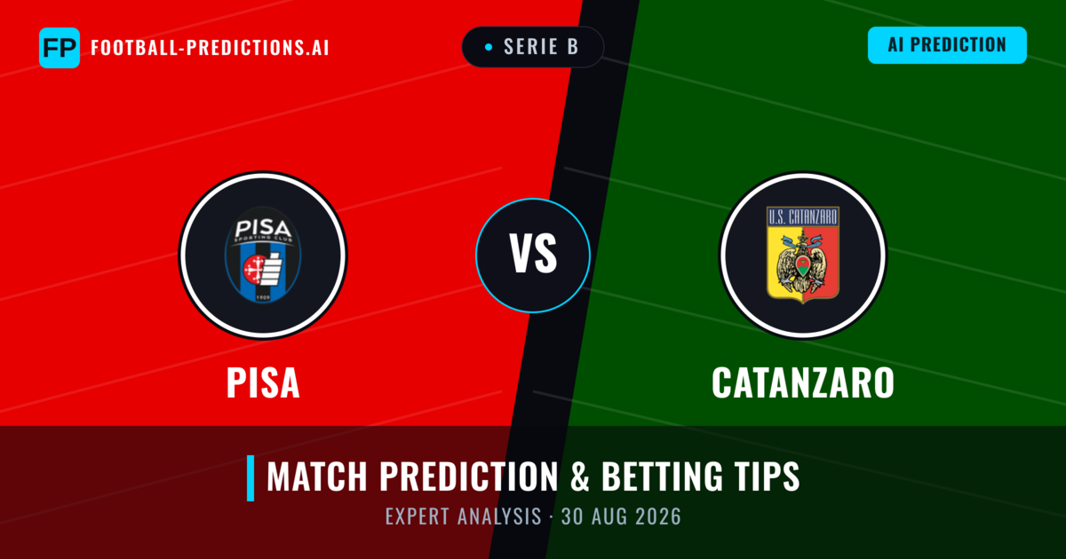 Pisa vs Catanzaro — match prediction & preview