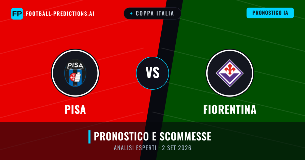 Fiorentina vs Pisa — pronostico e anteprima del match