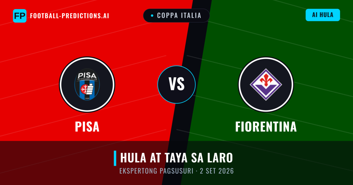 Fiorentina vs Pisa — hula at preview ng laban