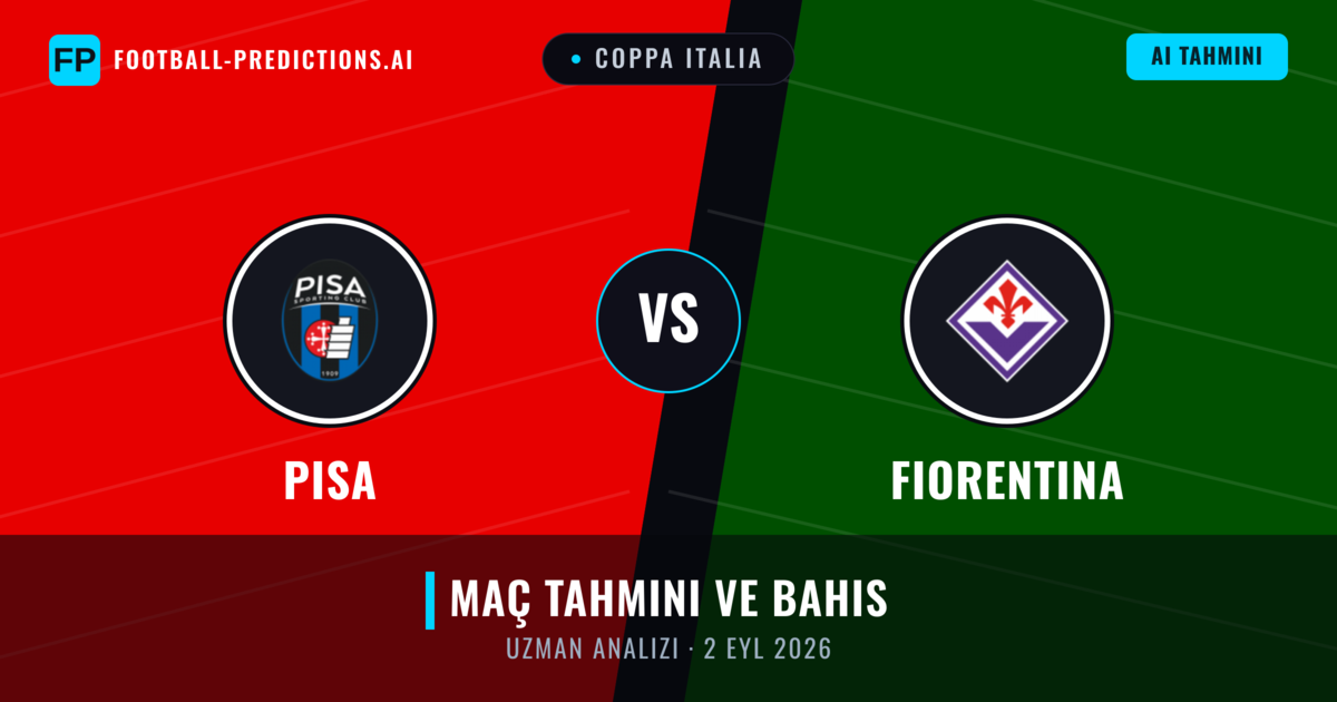 Fiorentina - Pisa — maç tahmini ve önizleme